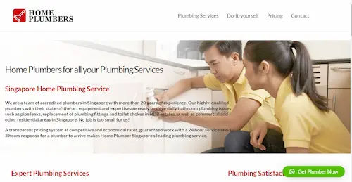 HDB Plumbers - Water Heater Repair Singapore (Credit: HDB Plumbers)