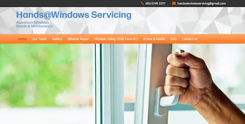 Hands Window Servicing - Window Repair Singapore (Credit: Hands Window Servicing)