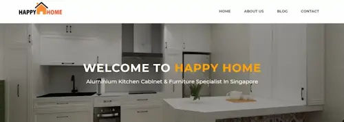 Happy Home - Kitchen Cabinet Singapore (Credit: Happy Home) 