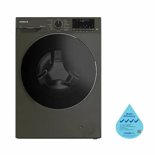 Hitachi Front Loading Washer Easy Iron Inverter BD - Washing Machine Singapore (Credit: Hitachi)