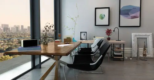 Home Office Space - HDB Design Ideas Singapore