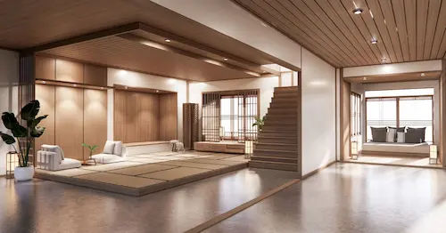 Japanese-Style Abode - HDB Design Ideas Singapore