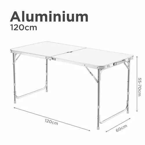 Jiji Aluminium Folding Table - Foldable Table Singapore (Credit: Jiji)