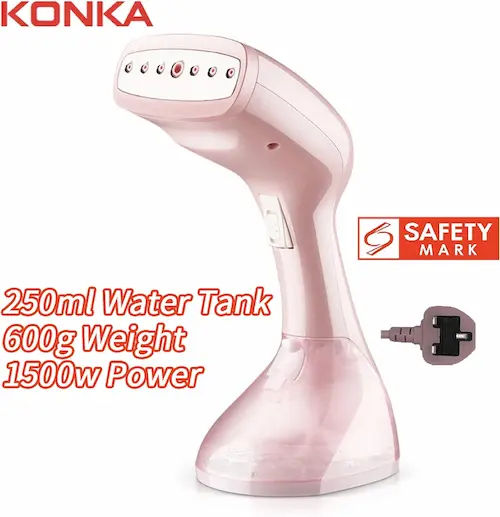 KONKA Portable Handheld Garment Steamer - Garment Steamer Singapore (Credit: Amazon)