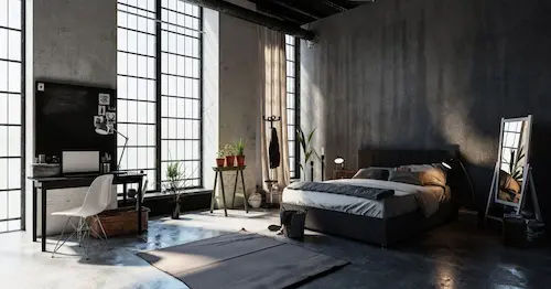 Large Windows - Industrial Interior Design Singapore