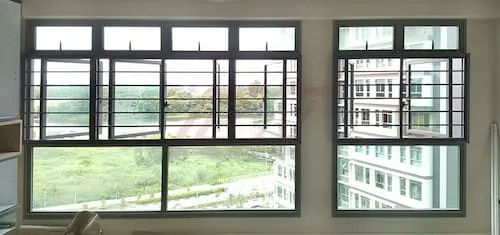 M Aluminium & Glass - Window Grill Singapore (Credit: M Aluminium & Glass)