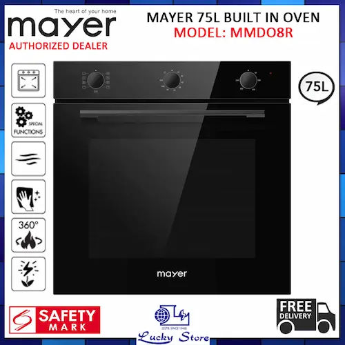 MAYER MMDO8 BUILT-IN OVEN - Built In Oven Singapore (Credit: Lazada)