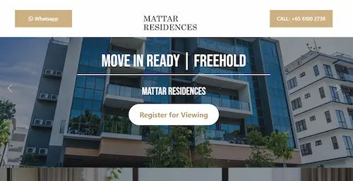 Mattar Residences - Condo Top 2023 (Credit: Mattar Residences)