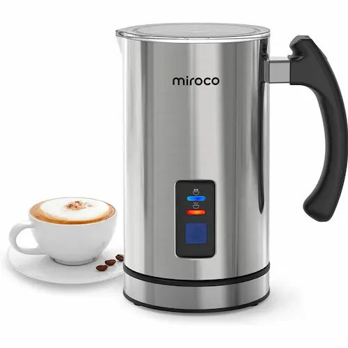 Miroco Electric Milk Steamer - Milk Foamer Singapore (Credit: Shopee)