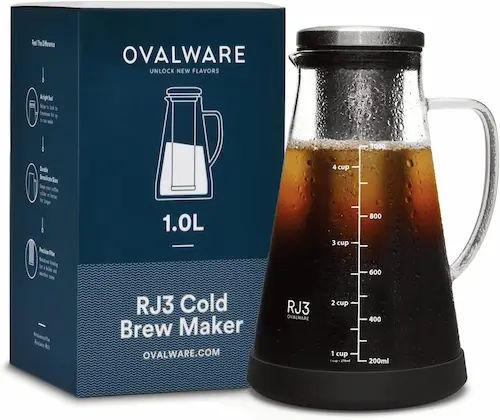 Ovalware Cold Brew Coffee Maker - Cold Brew Coffee Maker Singapore (Credit: Amazon)