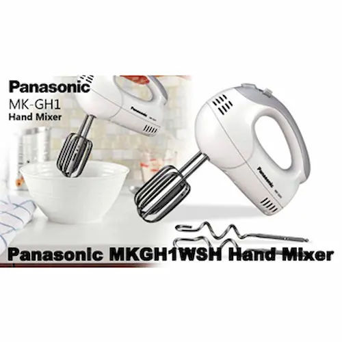 Panasonic Hand Mixer MK-GH1 - Hand Mixer Singapore (Credit: Qoo10)