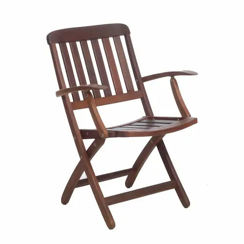 Pegu Folding Arm Chair - Armchair Singapore (Credit: Shopee)