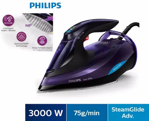 Philips Azur Elite GC5039/30 - Steam Iron Singapore (Credit: Lazada)