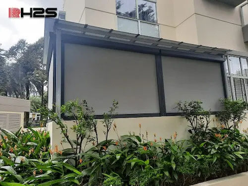 RH2S Deco Curtains - Balcony Blinds Singapore (Credit: Facebook)