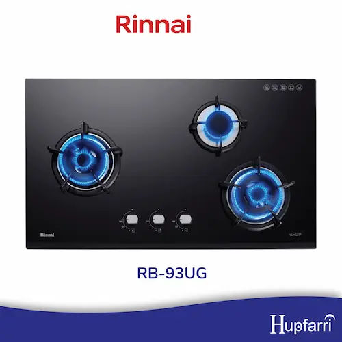 Rinnai RB-93UG Gas Stove - Gas Stove Singapore (Credit: Lazada)