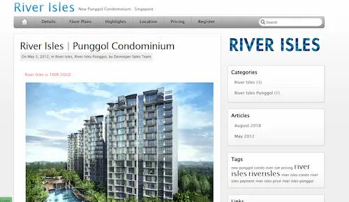 River Isles – Sengkang Condo Singapore (Credit: River Isles)