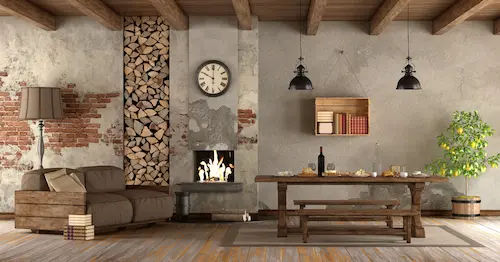 Rustic - Interior Design Themes Singapore