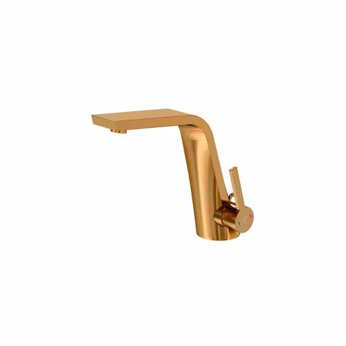 STEINBERG 260 Rose Gold Faucet Tap - Basin Tap Singapore (Credit: Shopee)