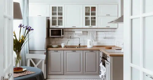 Scandinavian Simplicity -  HDB Kitchen Design Ideas Singapore 