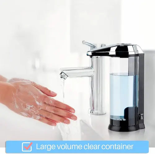 Secura Premium Touchless Battery-Operated Automatic Soap Dispenser - Automatic Soap Dispenser Singapore (Credit: Amazon)