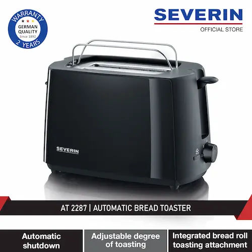 Severin AT 2287 Automatic Bread Toaster - Toaster Singapore (Credit: Lazada)