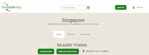 Sgfreecycle - Furniture Disposal Singapore (Credit: Sgfreecycle )