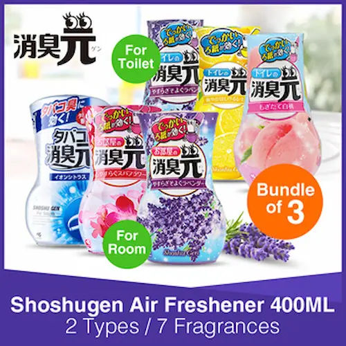 Shoshugen Air Freshener - Air Freshener Singapore (Credit: Qoo10)