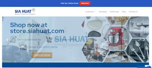 Sia Huat - Kitchen Ware Singapore (Credit: Sia Huat)