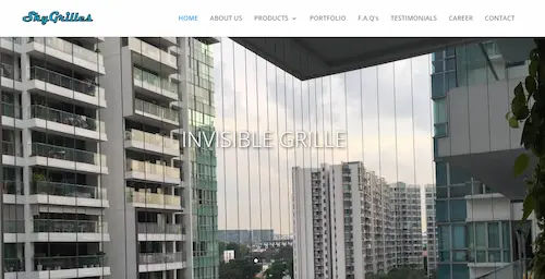 SkyGrilles - Retractable Awning Singapore (Credit: SkyGrilles)