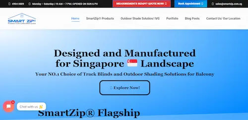 Smart Zip Track Singapore - Ziptrak Singapore (Credit: Smart Zip Track Singapore)