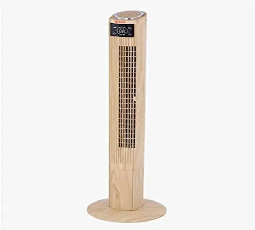 Sona 46” Remote Wood Pattern Tower Fan SFT 1728 - Tower Fan Singapore (Credit: Amazon)