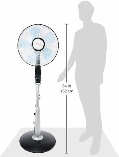 Tefal Turbo Silence Extreme Remote Stand Fan VF5670 - Standing Fans Singapore (Credit: Amazon)