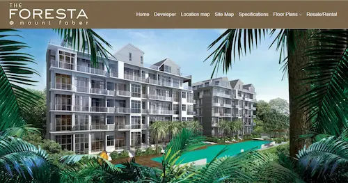 The Foresta @ Mount Faber – Harbourfront Condo Singapore Singapore (Credit: The Foresta @ Mount Faber)