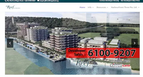 The Reef at King’s Dock – Telok Blangah Condo Singapore (Credit: The Reef at King’s Dock)