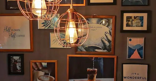 Themed Lighting - Rustic Industrial Interior Design Singapore