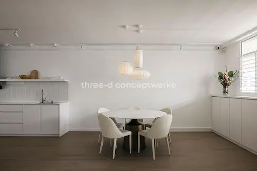 Three-D Conceptwerke - Scandinavian Interior Design Singapore (Credit: Three-D Conceptwerke)