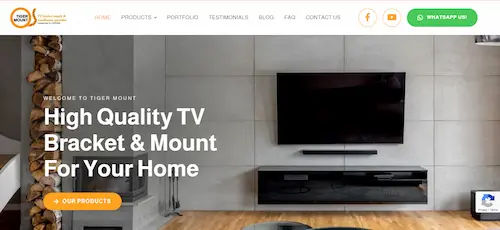 Tiger Mount - TV Bracket Installation Singapore (Credit: Tiger Mount)