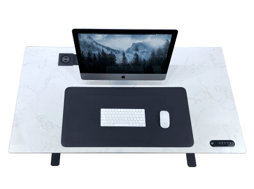 UNIQ Quartz Standing Desk - Office Table Singapore (Credit: UNIQ Quartz Standing Desk)