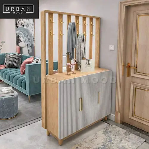 UrbanMood Andre Modern Shoe Cabinet Divider - Shoe Cabinet Singapore (Credit: UrbanMood Andre Modern Shoe Cabinet Divider)