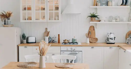 Use A Scandinavian Theme - HDB Kitchen Renovation Singapore