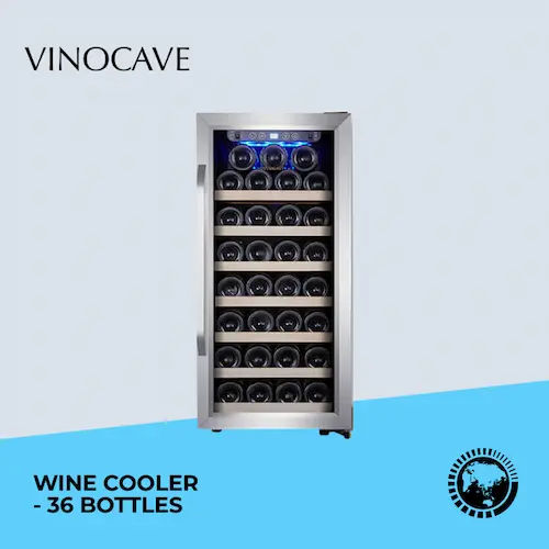 Vinocave JC100MI - Wine Chiller Singapore (Credit: Lazada)