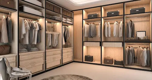 Walk-In Wardrobe - 5 Room HDB Design Ideas Singapore