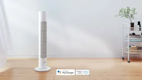 Xiaomi Smart Tower Fan - Tower Fan Singapore (Credit: Lazada)