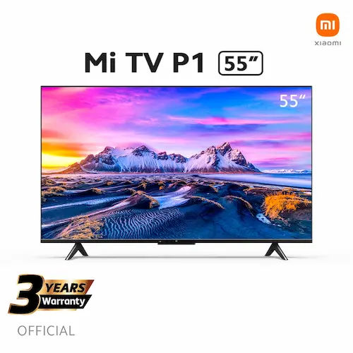 Xiaomi TV 55” P1 - Android TV Singapore (Credit: Shopee)