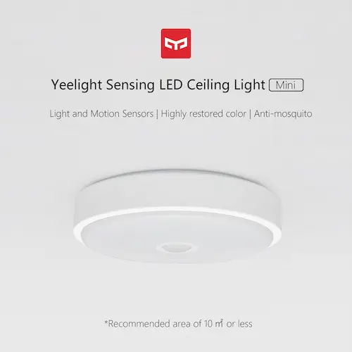 Yeelight YLXD09YL Motion Sensor LED Light - Ceiling Light Singapore (Credit: Lazada)