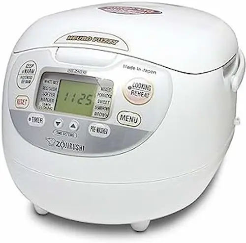 Zojirushi NS-ZAQ10 Rice Cooker 1.0L, White - Rice Cookers Singapore (Credit: Amazon)