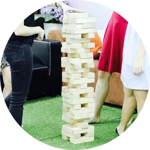 Giant Jenga - Giant Board Games Singapore