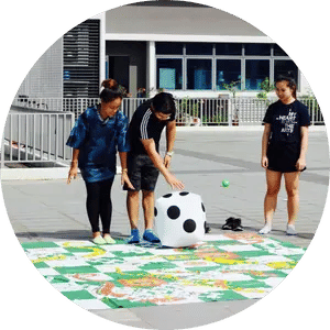 Life-Sized Snakes & Ladders - Giant Board Games Singapore