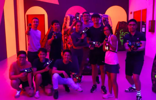 Indoor Neon Laser Tag - Indoor Activities Singapore