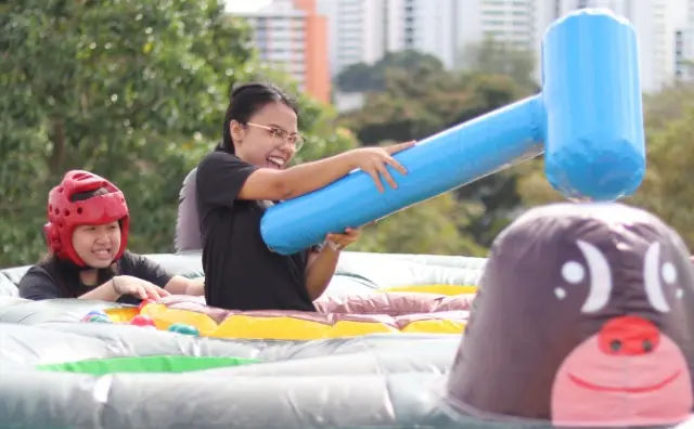 Giant Whack-A-Mole - Team Building Singapore